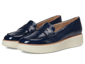 ���C�t�X�g���C�h ���f�B�[�X �V���[�Y �X���b�|���E���[�t�@�[ �`�F���V�[ LifeStride Chelsea Loafer/Moc Shoes Lux Navy Patent �l�C�r�[