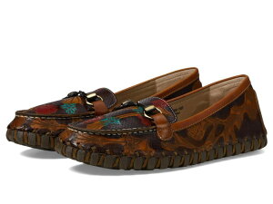 XvOXebv fB[X V[Y Xb|E[t@[ L'Artiste by Spring Step Delavigne Camel Multi L