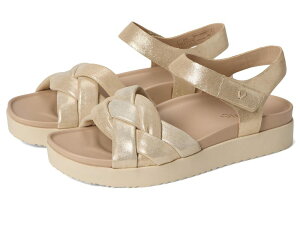 oCIjbN fB[X V[Y T_ VIONIC Rosa Strappy Sandals Gold Leather S[h