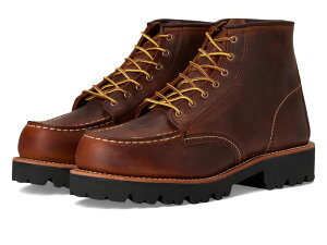 bhECO fB[X V[Y u[cECu[c Red Wing Heritage 6" Porter Moc Lug Copperough an
