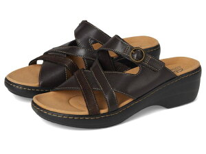 N[NX fB[X V[Y q[ Clarks Merliaholly Dark Brown Leat uE