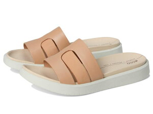 GR[ fB[X V[Y T_ ECCO Flowt Oasislide Sandal Biscuit/Biscuit