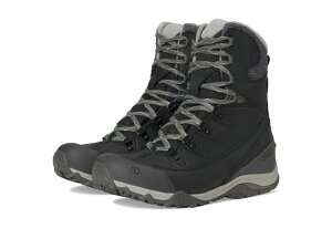 �I�{�Y ���f�B�[�X �V���[�Y �u�[�c�E���C���u�[�c Oboz Ousel Mid Insulated B-Dry Black Sea �u���b�N