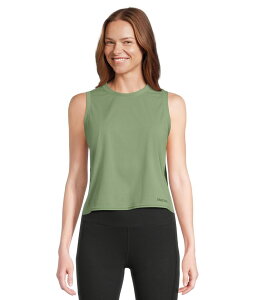 }[bg fB[X gbvX Vc nClbN Marmot AirExchange SolarShield High Neck Tank Agate Green O[