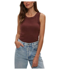 �}�C�P���X�^�[�Y ���f�B�[�X �g�b�v�X �V���c Michael Stars Paloma Wide Binding Tank Espresso