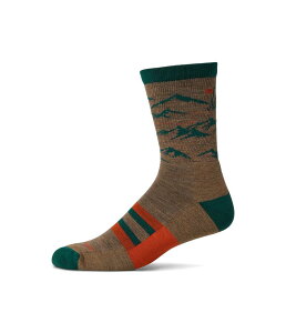 �_�[���^�t�o�[�����g �����Y �A���_�[�E�F�A �C�� Darn Tough Vermont Hike Hut Micro Crew Midweight with Cushion Bark