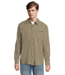 �n�[���[ �����Y �g�b�v�X �V���c Hurley One And Only Slub Long Sleeve Olive �I���[�u