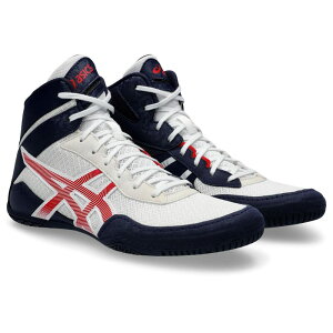 AVbNX Y V[Y Xj[J[ ASICS Matcontrol 3 Wrestling Shoe White/Classic R zCg