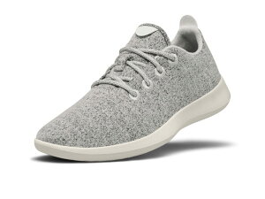 �I�[���o�[�Y �����Y �V���[�Y �X�j�[�J�[ �E�[�� Allbirds Wool Runner Dapple Grey (Cr �O���[