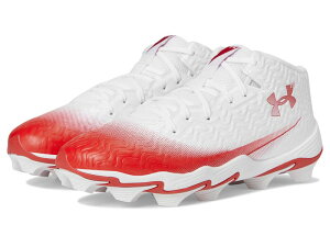 A_[A[}[ Y V[Y Xj[J[ Under Armour Spotlight HammerM Football Cleats White/Red/Red zCg