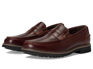 mubV Y V[Y Xb|E[t@[ Nunn Bush Odin II Moc Toe Penny Loafer Lightweight and Comfortable Slip-On Burgundy o[KfB