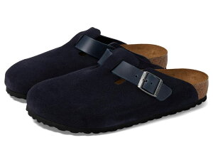 rPVgbN Y V[Y T_ XG[h U[ Birkenstock Boston - Suede/Oiled Leather Midnight