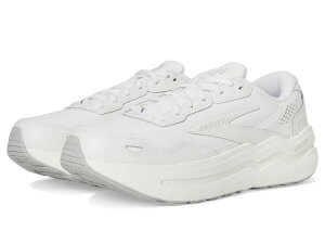 �u���b�N�X �����Y �V���[�Y �X�j�[�J�[ ���U�[ Brooks Ghost Max Leather White/White �z���C�g