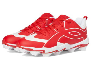 A_[A[}[ Y V[Y Xj[J[ Under Armour Leadoff Icon Low RM Baseball Cleats Red/White/Red zCg