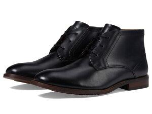 �t���[�V���C�� �����Y �V���[�Y �u�[�c�E���C���u�[�c Florsheim Rucci Plain Toe Chukka Boot Black Smooth �u���b�N