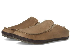 �I���J�C �����Y �V���[�Y �T���_�� OluKai Moloa Slipper Clay/Dark Java