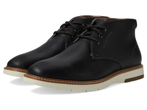 �t���[�V���C�� �����Y �V���[�Y �u�[�c�E���C���u�[�c Florsheim Vibe Plain Toe Chukka Black Crazy Hor �u���b�N