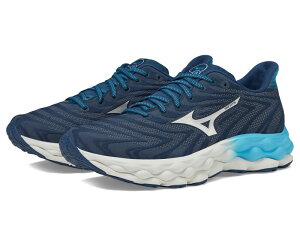 �~�Y�m �����Y �V���[�Y �X�j�[�J�[ Mizuno Wave Sky 8 Blue Wng/Teal S �u���[