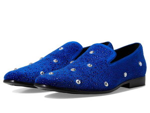 �X�e�C�V�[�A�_���X �����Y �V���[�Y �I�b�N�X�t�H�[�h Stacy Adamspangle Rhinestone Slip-On Royal