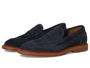 A GhY Y V[Y Xb|E[t@[ Allen Edmonds Rand Verse Loafer/Moc Shoes Navy Suede lCr[