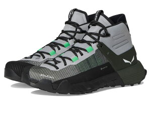 �T���� �����Y �V���[�Y �u�[�c�E���C���u�[�c SALEWA Wildfire Nxt Mid Gtx Alloy/Dark Oliv