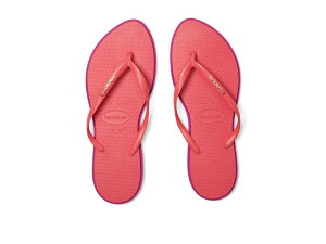 nCAiX fB[X V[Y T_ Havaianaslim Point Sandals Rose Gum/Tropic