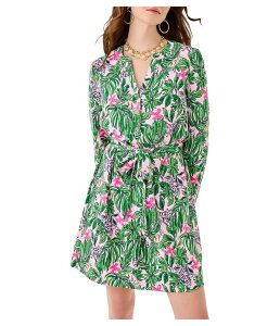 �����[�s�����b�c�@�[ ���f�B�[�X �g�b�v�X �����s�[�X Lilly Pulitzer Ensley Upf 50+ Dress Conch Shell Pin