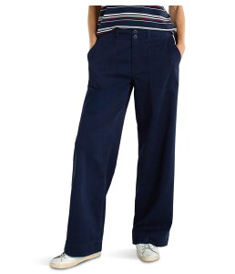 �����@�v�[�� ���T���[���X ���f�B�[�X �{�g���X �J�W���A���p���c ���C�h���b�O Liverpoolos Angelesoftouch Twill Mid-rise Utility Patch Pocket Wide Leg Pant 31 Inseam Deep Midnight