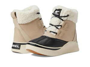 �\���� ���f�B�[�X �V���[�Y �u�[�c�E���C���u�[�c SOREL Out N About IV Chillz Waterproof Omega Taupe/Bla �g�[�v