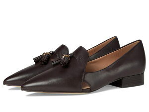 R[n[ fB[X V[Y Xb|E[t@[ Cole Haan Vanya Tassel Flat Dark Chocolate `R[g