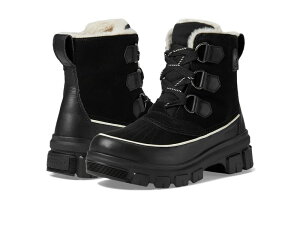 �\���� ���f�B�[�X �V���[�Y �u�[�c�E���C���u�[�c SOREL Tivoli V Waterproof Black/Fawn �u���b�N