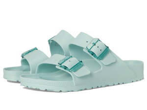�r���P���V���g�b�N ���f�B�[�X �V���[�Y �T���_�� Birkenstock Arizona EVA - Stealth Buckle Surf Green �O���[��