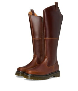 hN^[}[` fB[X V[Y u[cECu[c U[ Dr. Martens Amaayahi Leather Bex Riding Boots Butterscotch