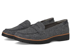 hN^[EV[ fB[X V[Y Xb|E[t@[ Dr. Scholl's Nice Day Loafer/Moc Shoes Charcoal Grey W `R[