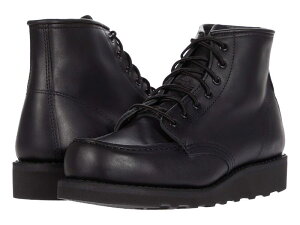 bhECO fB[X V[Y u[cECu[c Red Wing Heritage 6" Classic Moc Black Boundary ubN