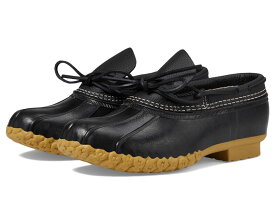 エルエルビーン レディース シューズ ブーツ・レインブーツ L.L.Bean Rubber Moc Black/Black/Gum ブラック