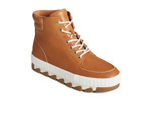 �X�y���[ ���f�B�[�X �V���[�Y �u�[�c�E���C���u�[�c ���[�X Sperry Torrent Lace-Up Tan Leather �^��