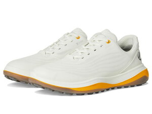 GR[ Y V[Y Xj[J[ ECCO Golf LT1 Hybrid Waterproof White/Sunrise zCg