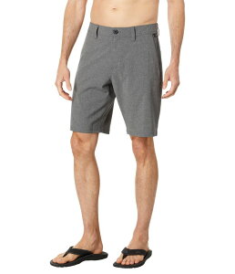 �{���R�� �����Y �{�g���X �n�[�t�p���c�E�V���[�c �V���[�g�p���c Volcom Frickin Crosshred Static 20 Hybrid Shorts Charcoal Heathe �`���R�[��