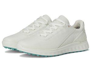 GR[ fB[X V[Y Xj[J[ [X ECCO Golf S Casualace Waterproof Golf Shoe White zCg