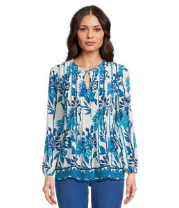 �����[�s�����b�c�@�[ ���f�B�[�X �g�b�v�X �V���c Lilly Pulitzer Marilina Long Sleeve Tunicoconut Swayin