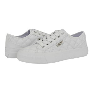 QX fB[X V[Y Xj[J[ GUESS Jelexa White zCg