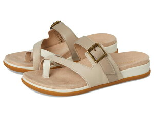 oCIjbN fB[X V[Y T_ VIONICarmela Thong Sandals Ivory Leather AC{[