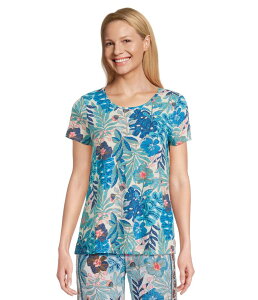 �����[�s�����b�c�@�[ ���f�B�[�X �g�b�v�X �V���c Lilly Pulitzer Etta Scoop Neck Breezy Aqua Bes �A�N�A
