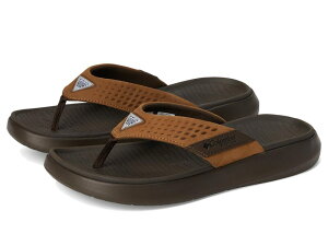 RrA Y V[Y T_ Columbia Boatside Flip Lea Tundra/Light Br