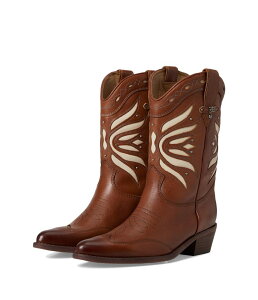 �T���G�f���}�� ���f�B�[�X �V���[�Y �u�[�c�E���C���u�[�c Sam Edelman Rylin Luxe Brown/Crea �u���E��