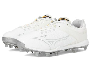 �~�Y�m ���f�B�[�X �V���[�Y �X�j�[�J�[ Mizuno Pro Fp Low Tpu White-Silver �z���C�g