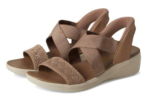 �X�P�b�`���[�Y ���f�B�[�X �V���[�Y �T���_�� SKECHERS Arya - Very Demure Hands Free Slip-Ins Mocha ���J