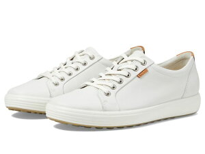 �G�R�[ ���f�B�[�X �V���[�Y �X�j�[�J�[ ECCO Soft 7 Sneaker White/White �z���C�g