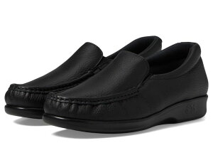 TX fB[X V[Y Xb|E[t@[ SAS Twin Slip On Comfort Loafer Black ubN
